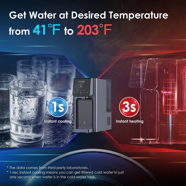 Waterdrop dispenzer za vruću i hladnu vodu s obrnutom osmotskom filtracijom A1