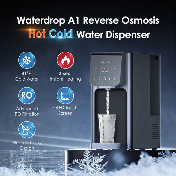 Waterdrop dispenzer za vruću i hladnu vodu s obrnutom osmotskom filtracijom A1