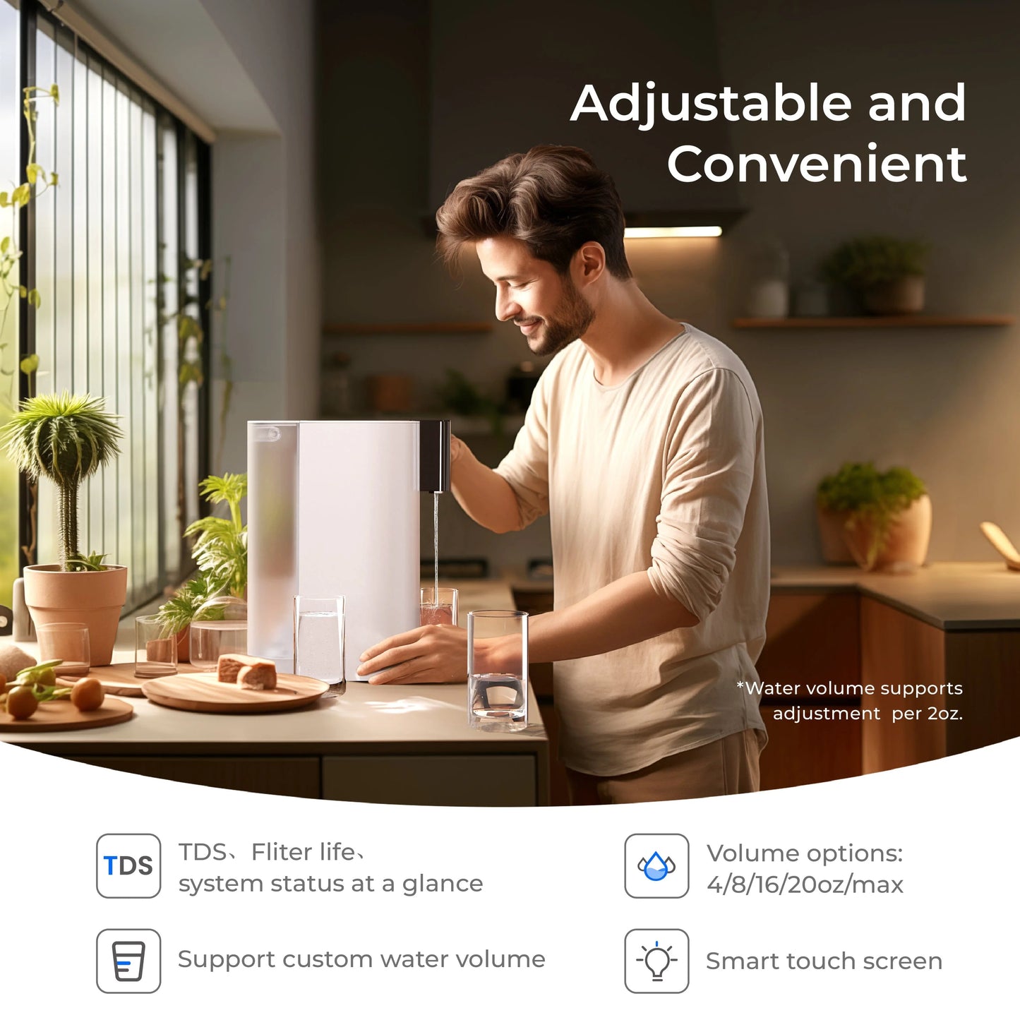 Waterdrop C1H sustav instant vruće vode s obrnutom osmotskom filtracijom