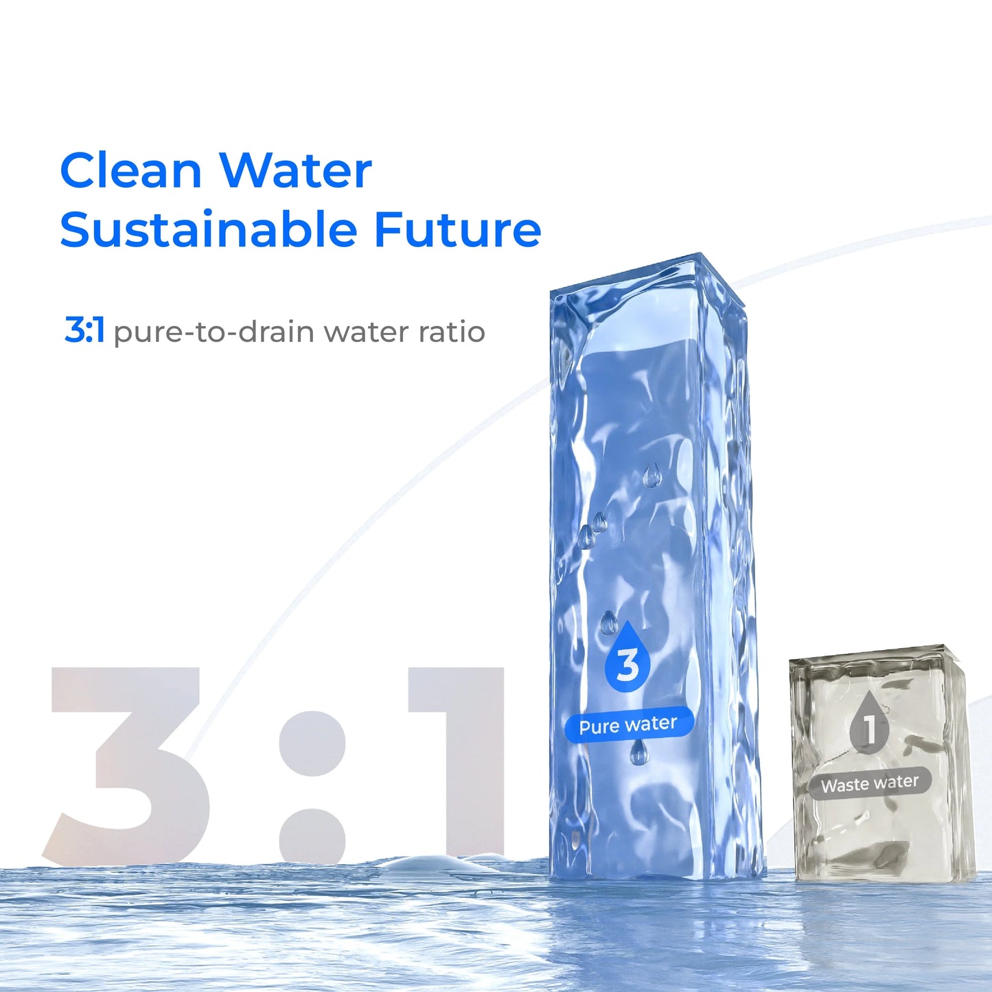 Waterdrop C1H sustav instant vruće vode s obrnutom osmotskom filtracijom