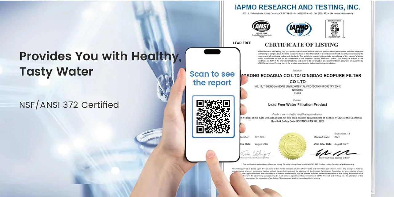 Ultrafiltracijski sustav filtracije vode ispod sudopera Waterdrop TSU-W